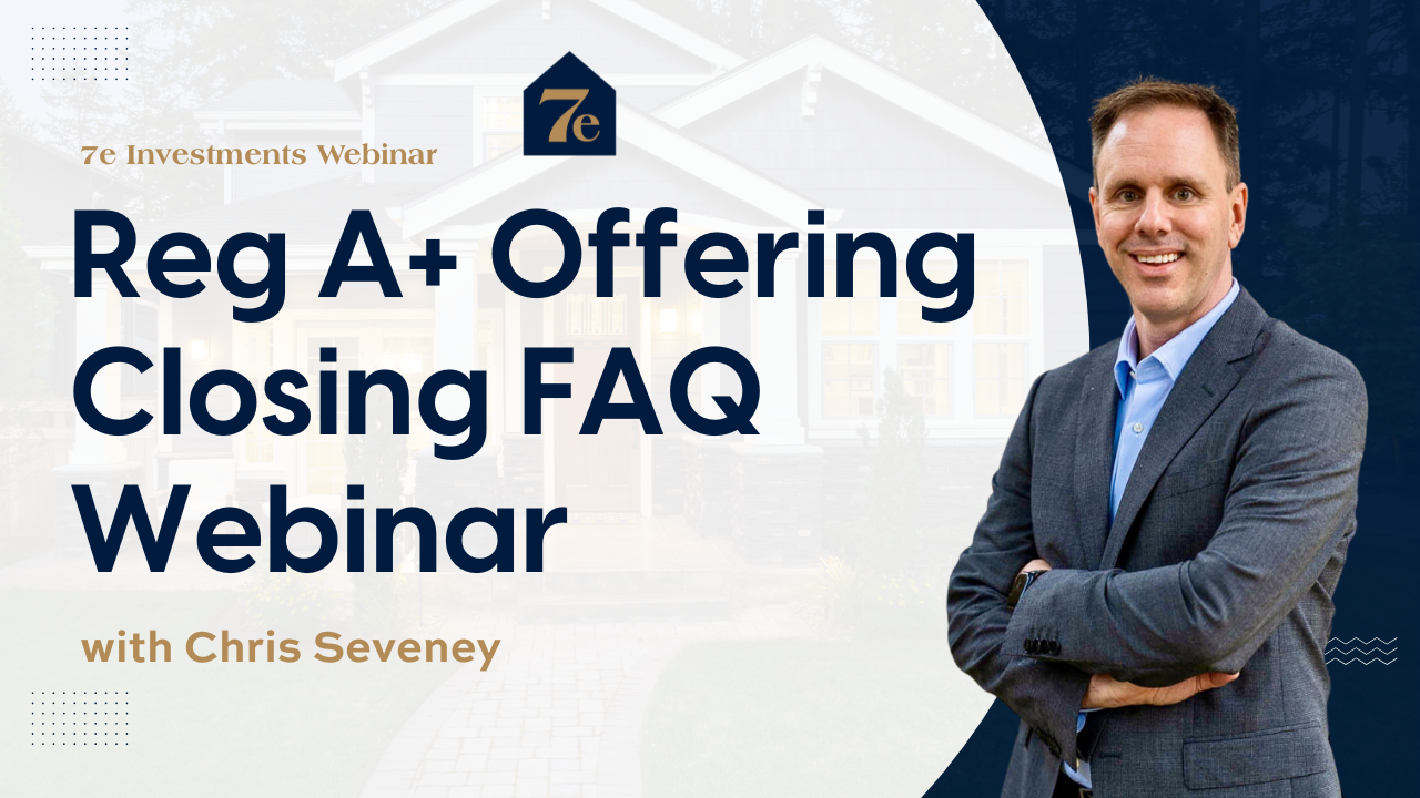 Reg A+ Offering Closing FAQ Webinar