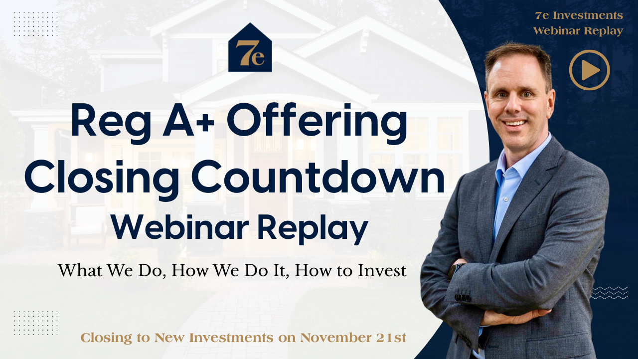 Reg A+ Offering Closing Countdown Webinar