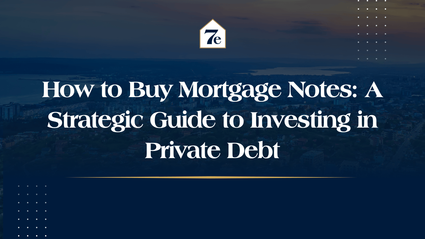 How to Buy Mortgage Notes: A Strategic Guide to Investing in Private Debt