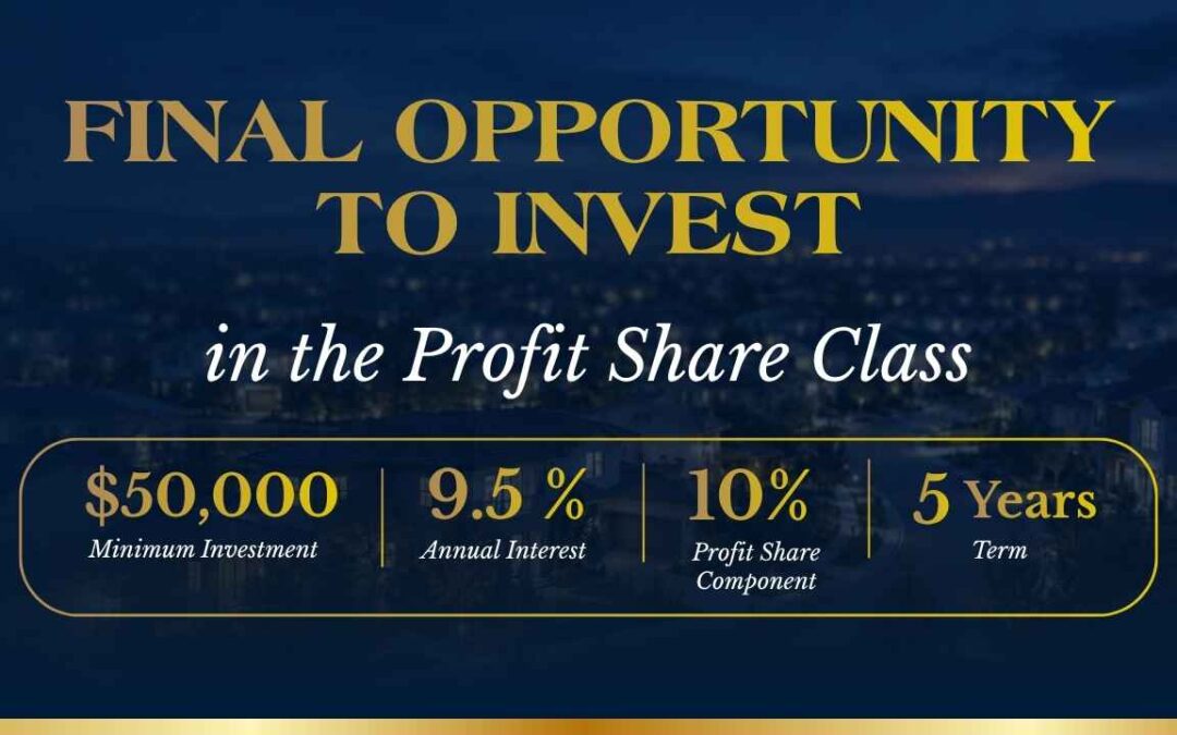 7e Investments to Close Final Profit Share Bond Class on Nov. 20