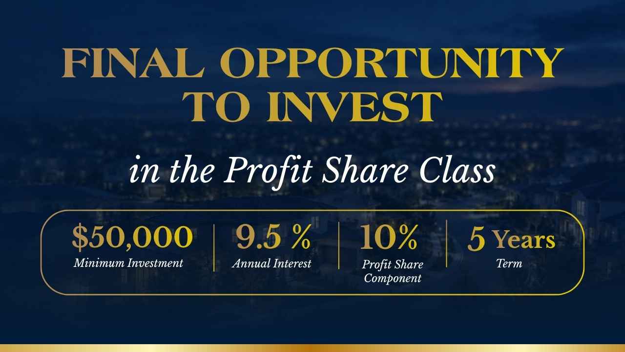 7e Investments to Close Final Profit Share Bond Class on Nov. 20